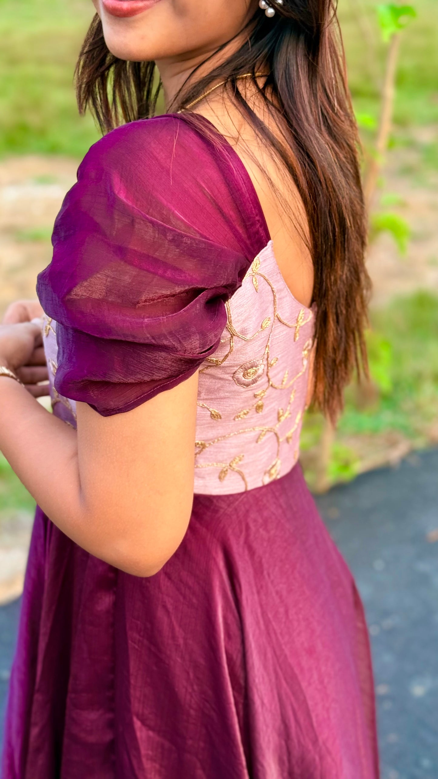Mauve with Magenta