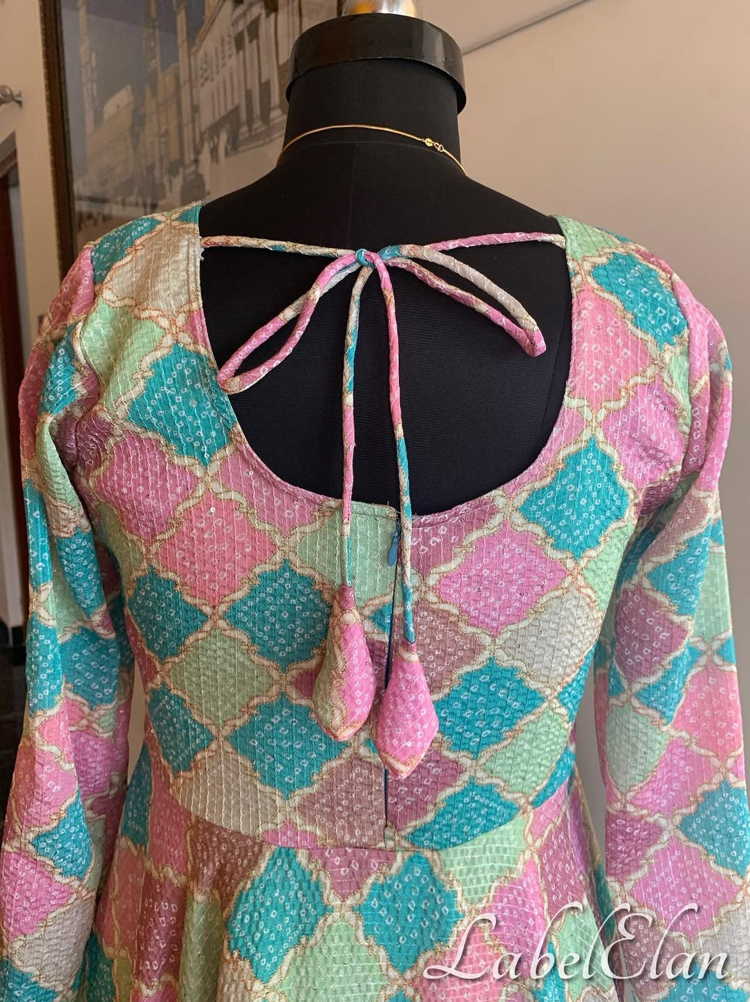 Zahra pastel anarkali