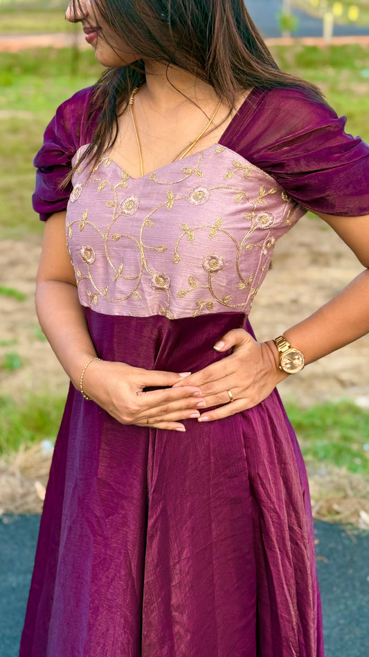 Mauve with Magenta